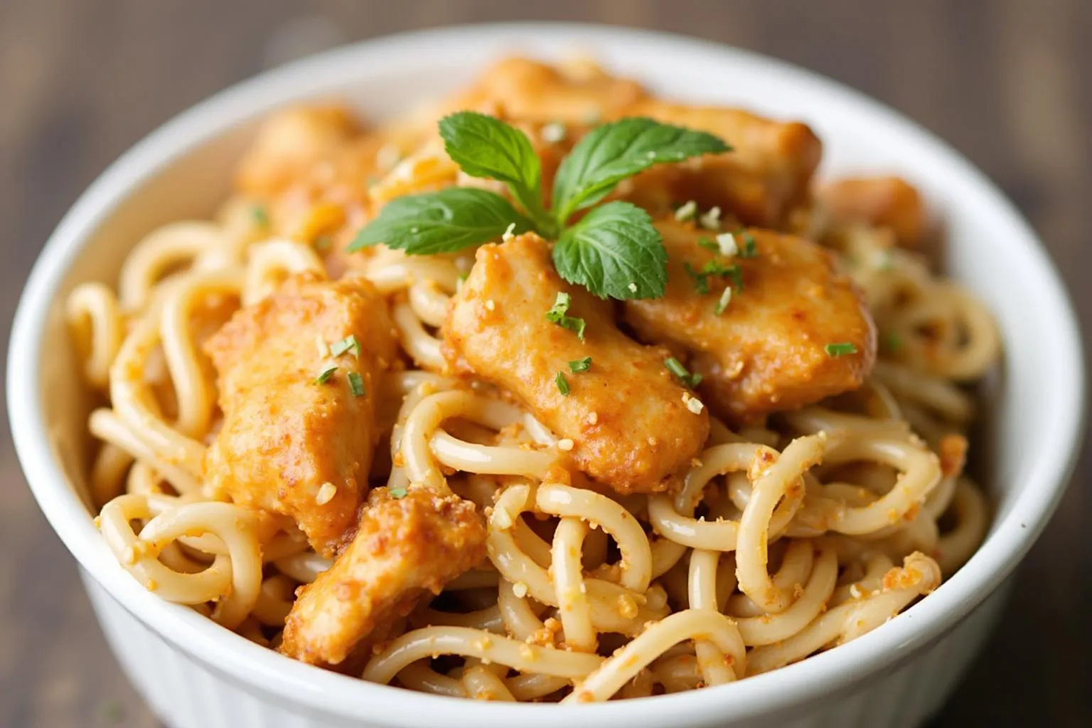 Chicken Ramen with Garlic Sauce