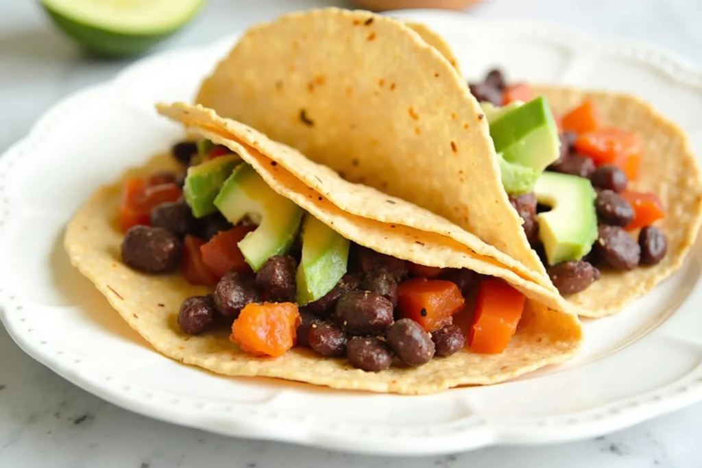 Sweet Potato and Black Bean Tacos