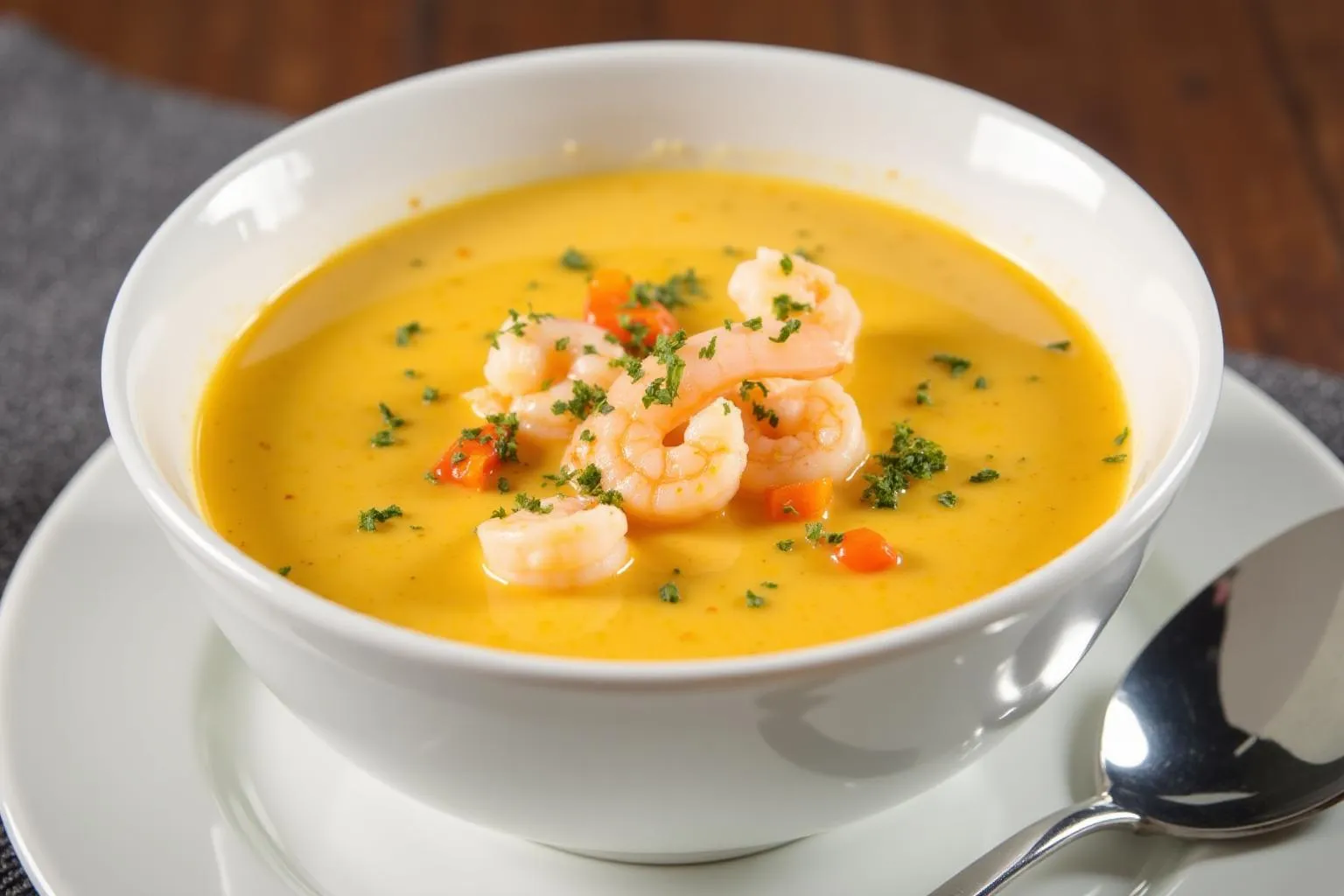 Crab Shrimp Seafood Bisque