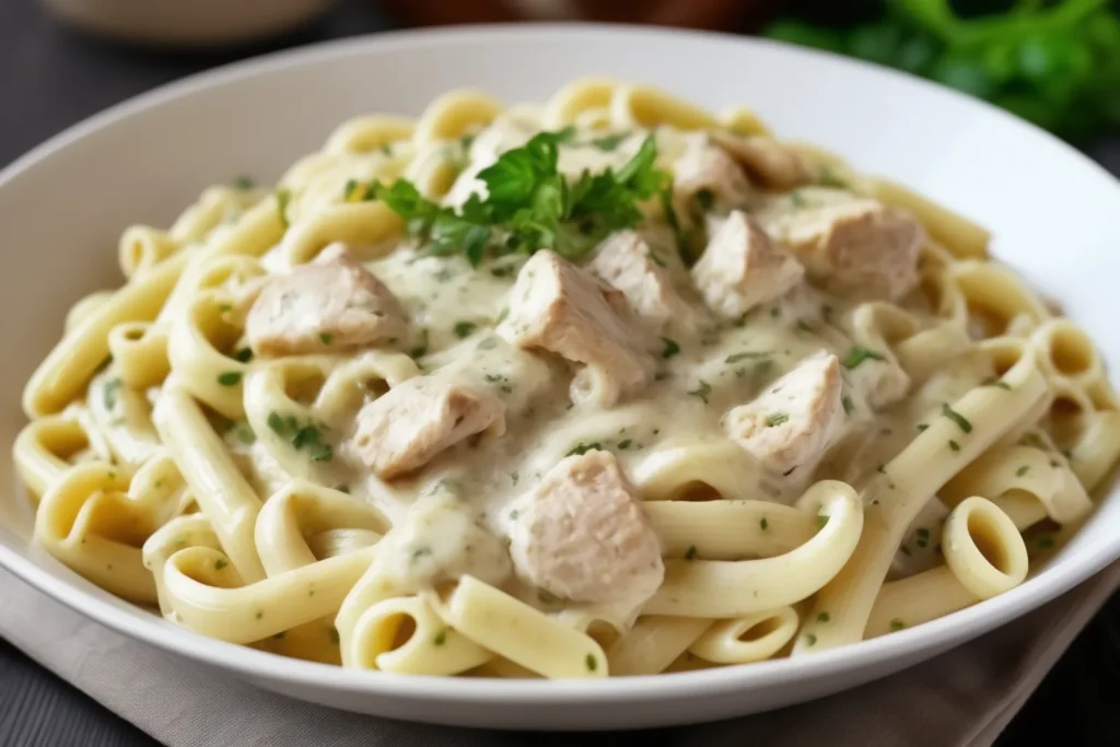 chicken alfredo pasta