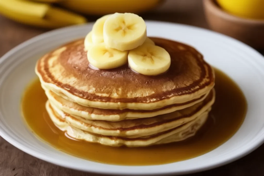 healthy banana pancakes