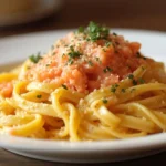 smoked salmon carbonara