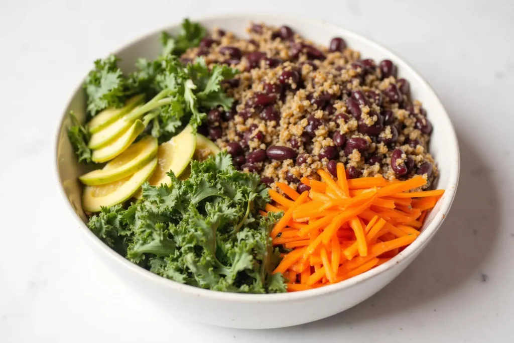 3. Quinoa and Black Bean Bowl