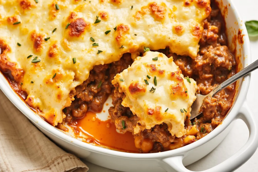 French Onion Beef Casserole