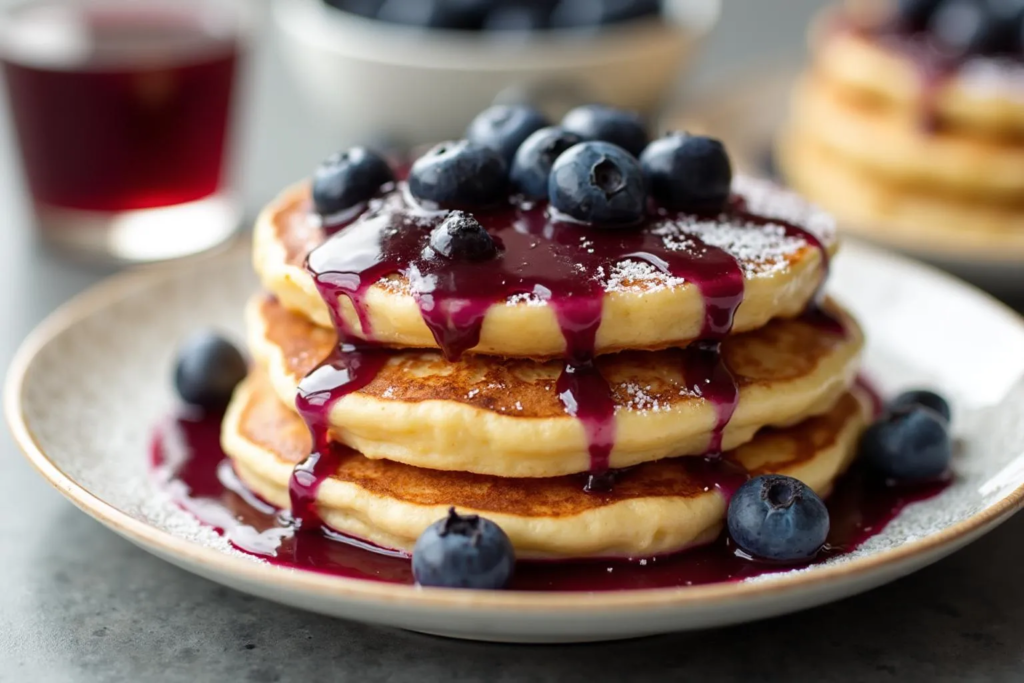 blueberry pancakes