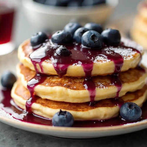 blueberry pancakes