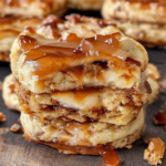 salted caramel cheesecake cookie